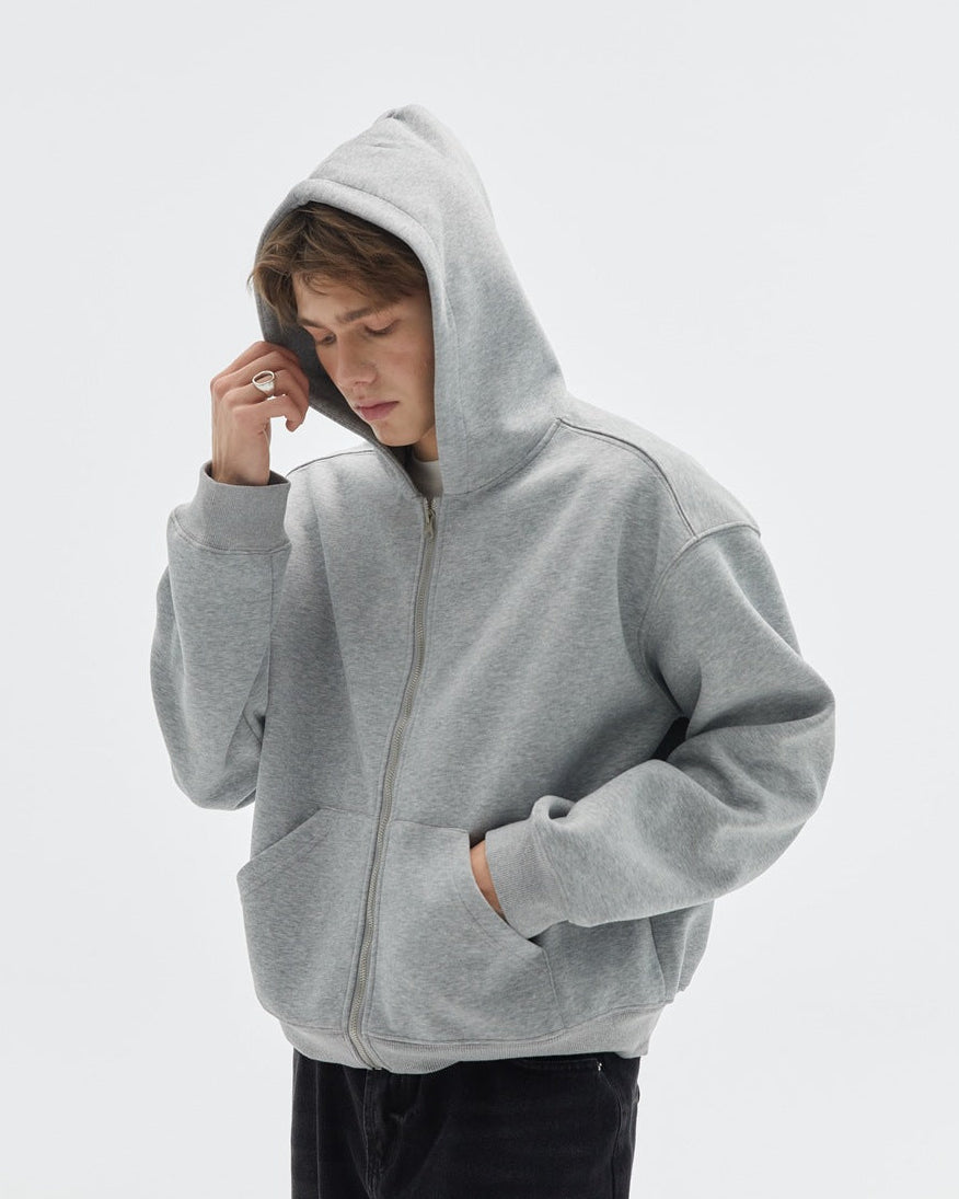The Contour Zip Hooded Sweater