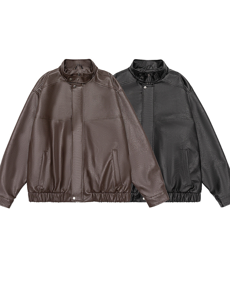 The Atlas Edge Motorcycle Leather Jacket