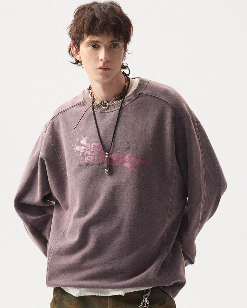 The Noveau Washed Vintage Sweater