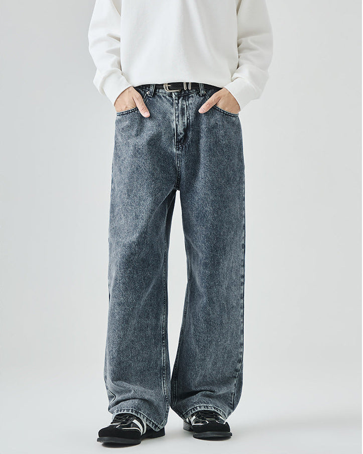 The Westbourne Washed Straight Denim Jeans