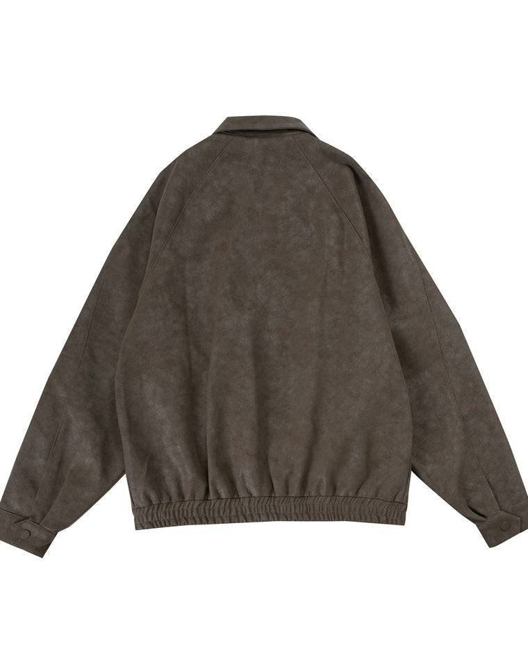 The Rothmere Retro Matte PU Leather Motorcycle Jacket