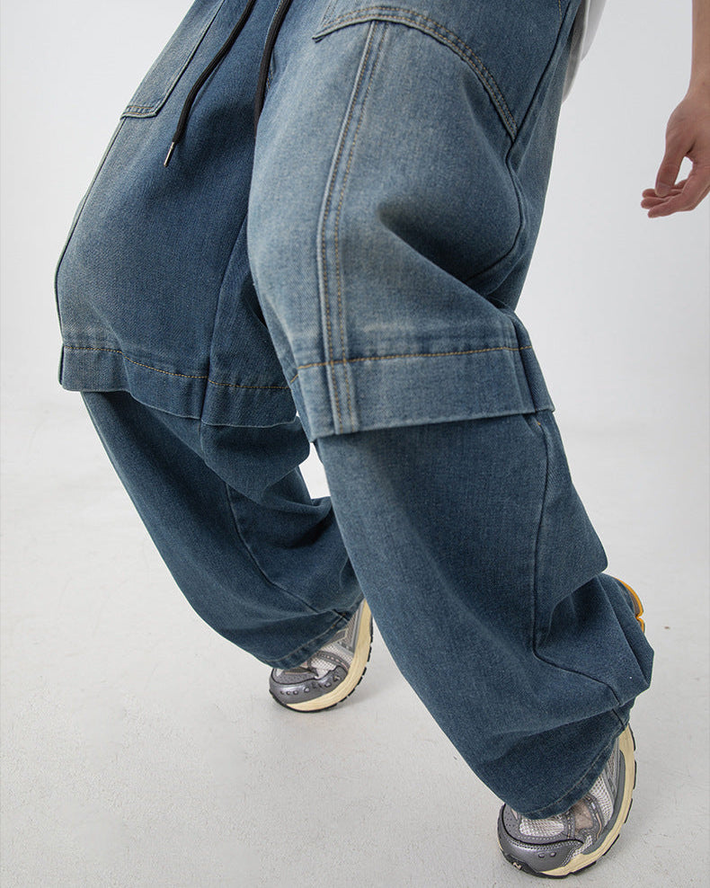The Split Hem Structure Jeans