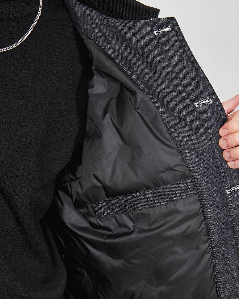 The Montclair Denim Down Jacket