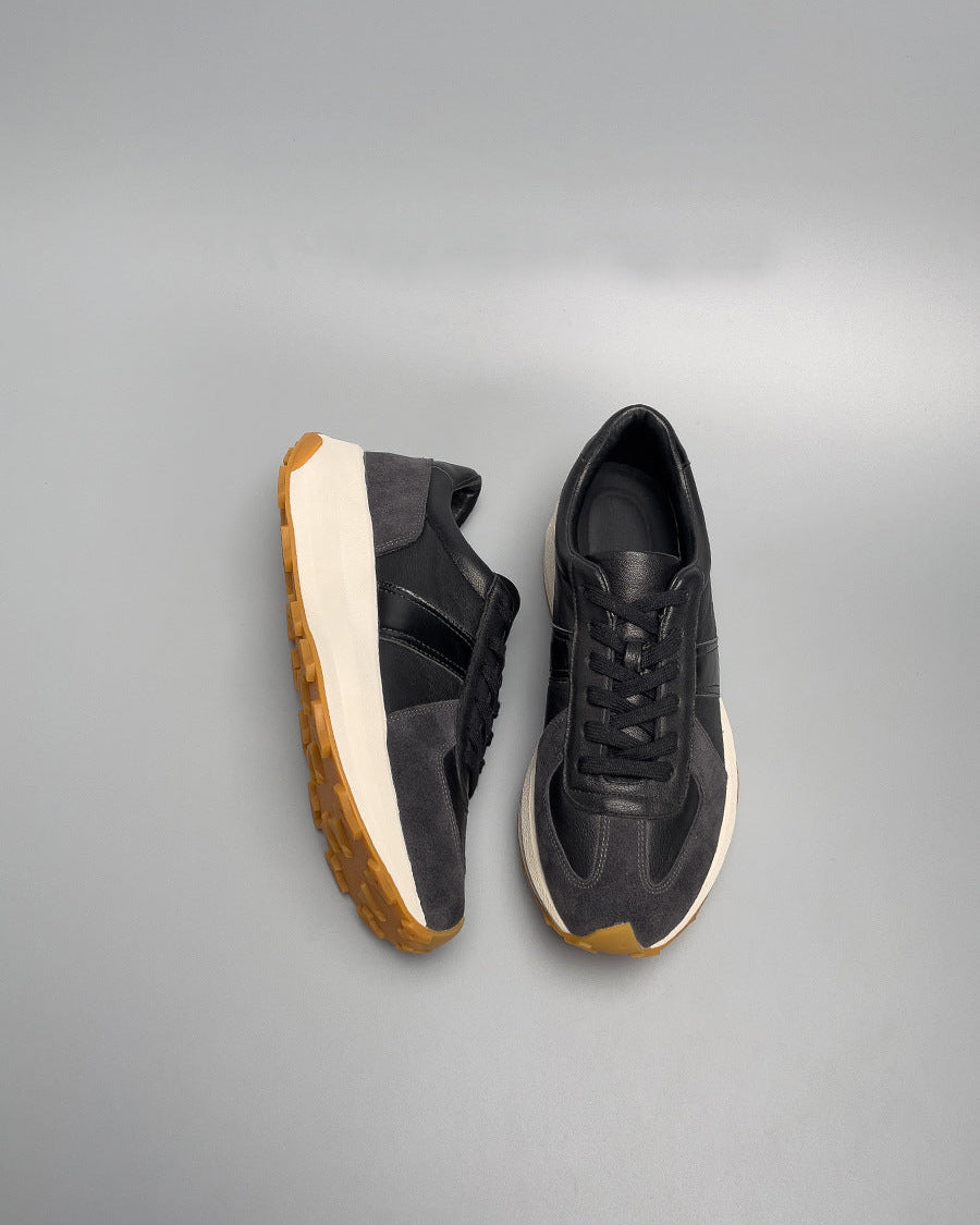 The Wolverine Classic Black Leather Sneakers