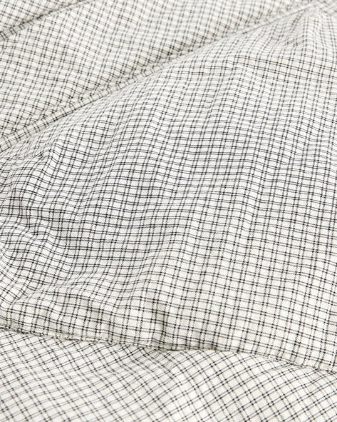 The Sierra Grid Hooded Coat