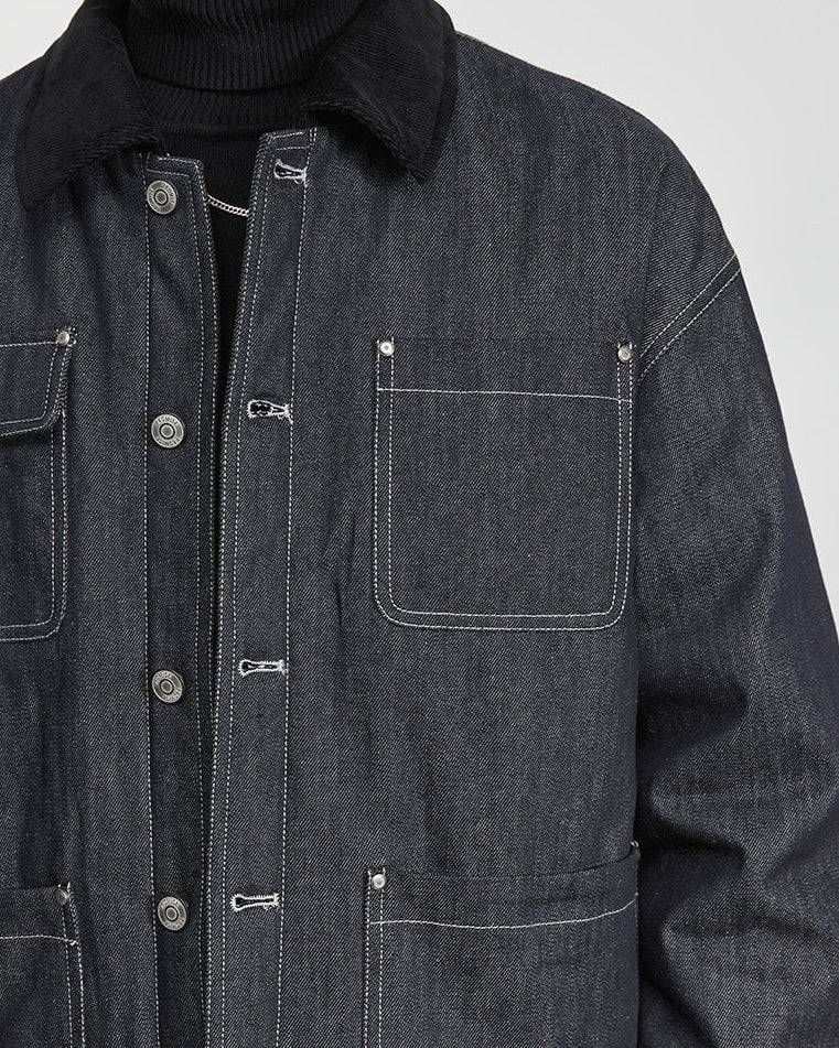 The Montclair Denim Down Jacket