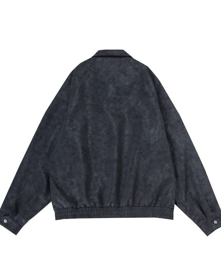 The Rothmere Retro Matte PU Leather Motorcycle Jacket