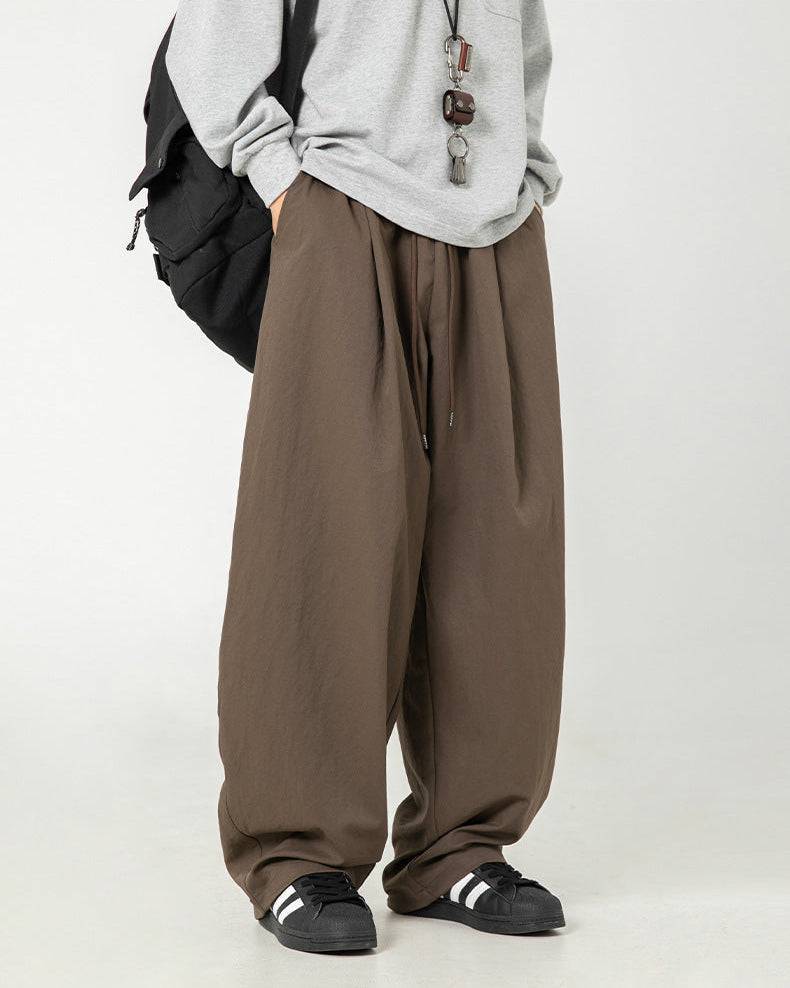 The Contour Pleat Drawstring Trousers