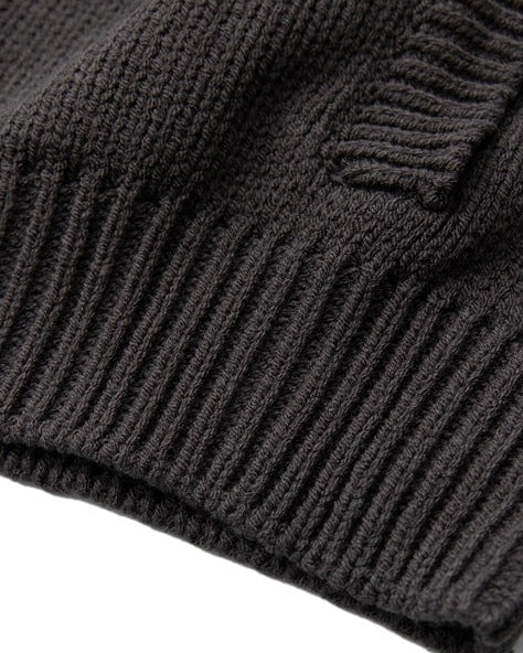 The Contour Zip Knit Cardigan Sweater