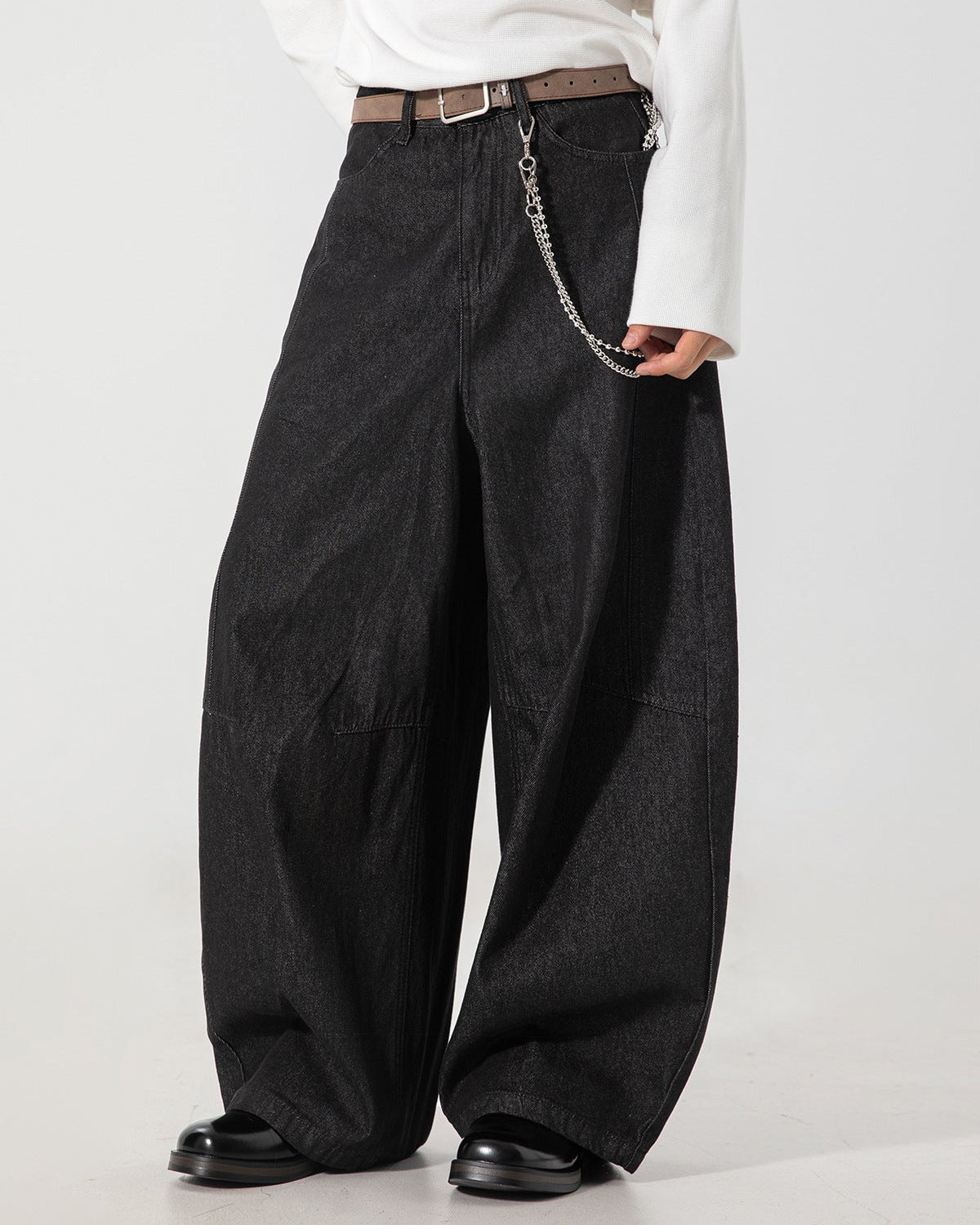 The Rawline Wide Leg Split Denim Jeans