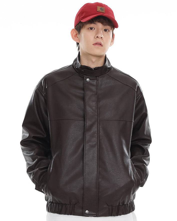 The Atlas Edge Motorcycle Leather Jacket