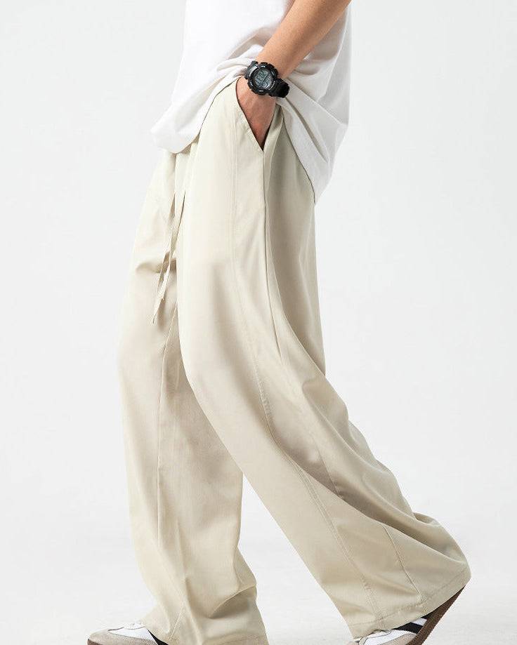 The Glacé Flow Straight Trousers