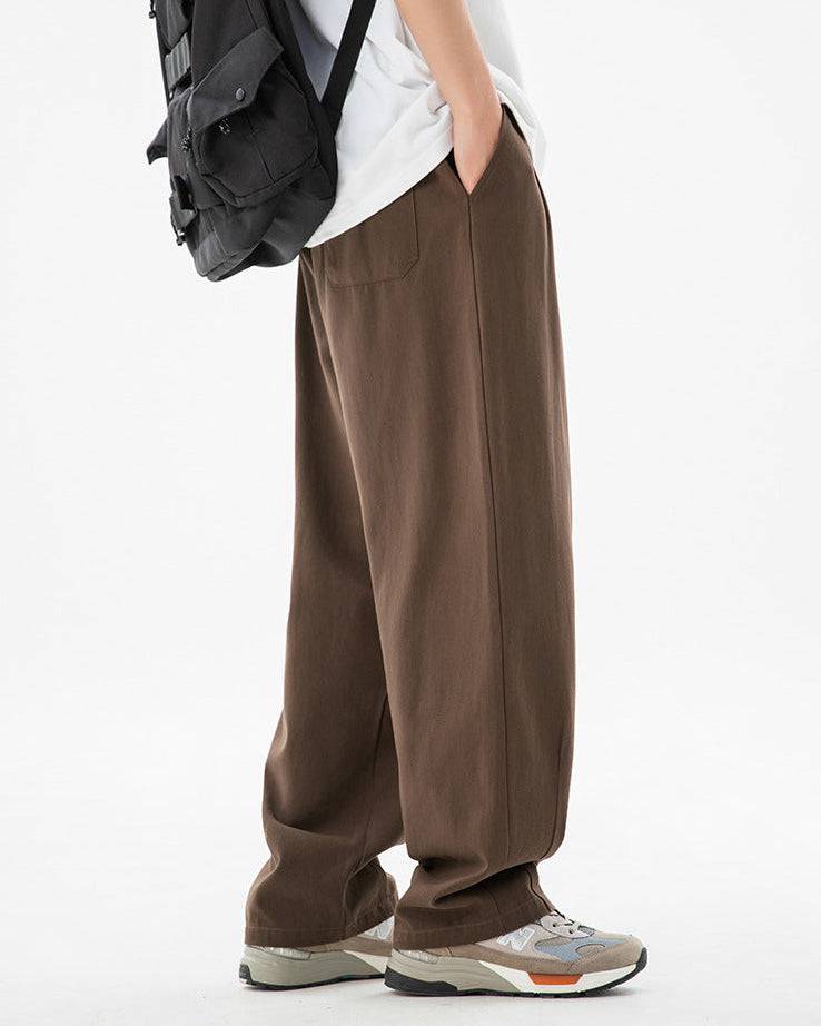 The Drift Pleated Cotton Trousers