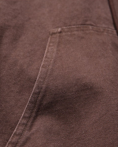 The Washed Full Zip Hooded Cardigan