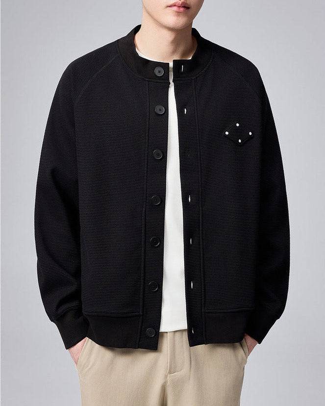The Momoike Raglan Henry Jacket