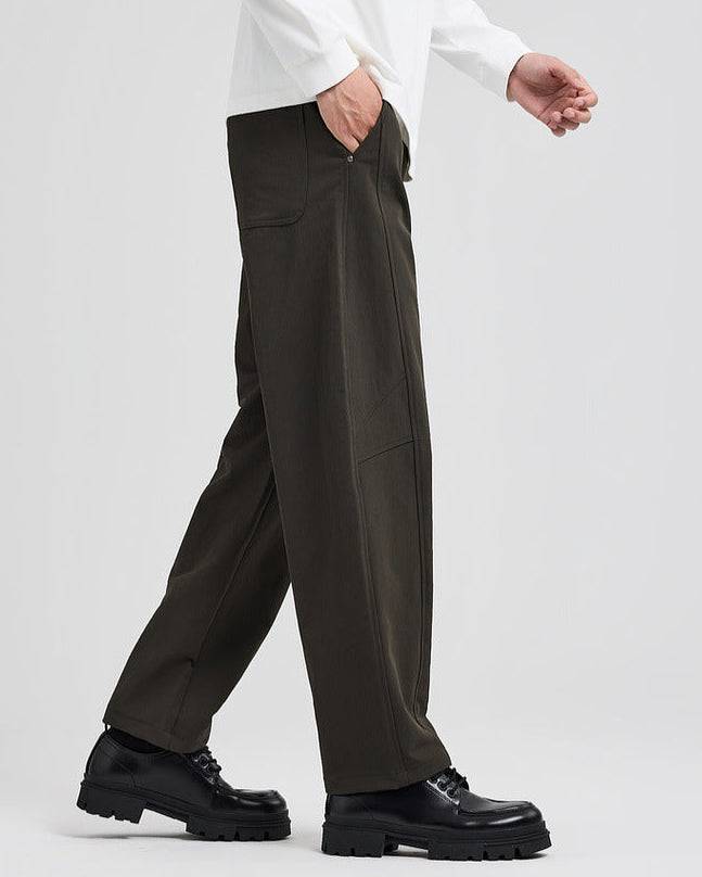 The Beckett Elastic Straight Pants
