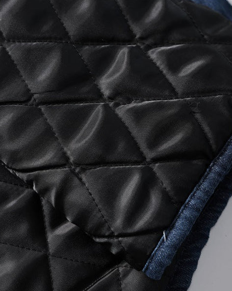 The Haven Quilted Denim Jacket