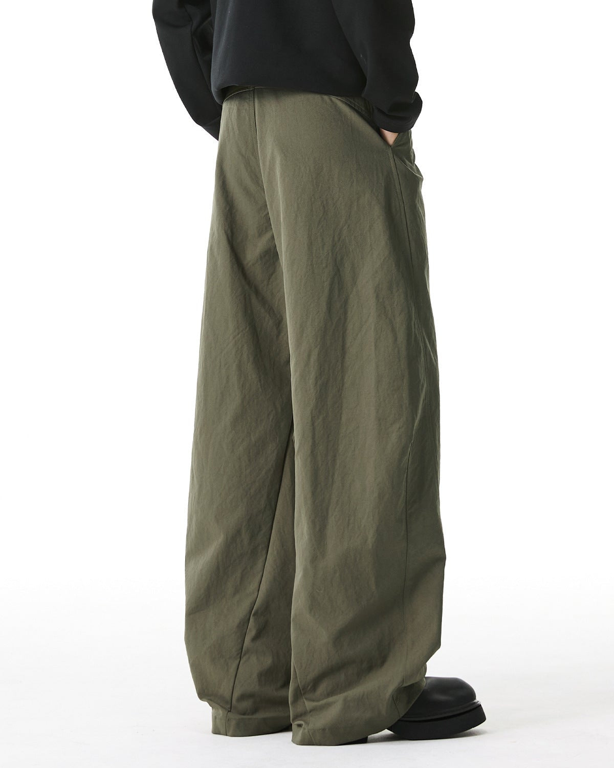 The Divide Pleat Panel Trousers