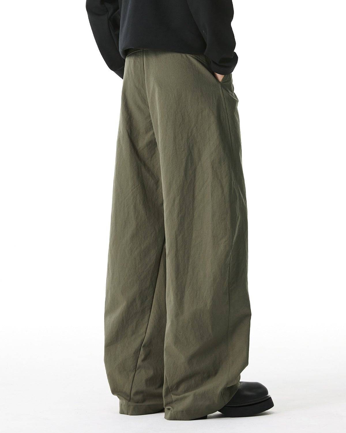 The Divide Pleat Panel Trousers