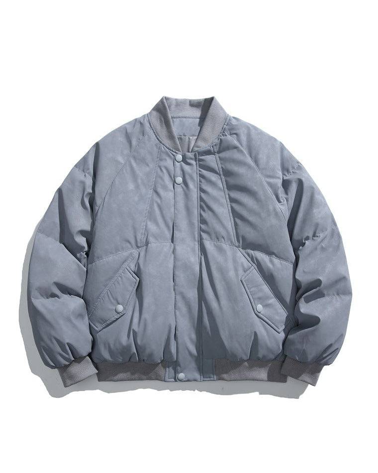 The Aurora Leather-Trim Down Jacket