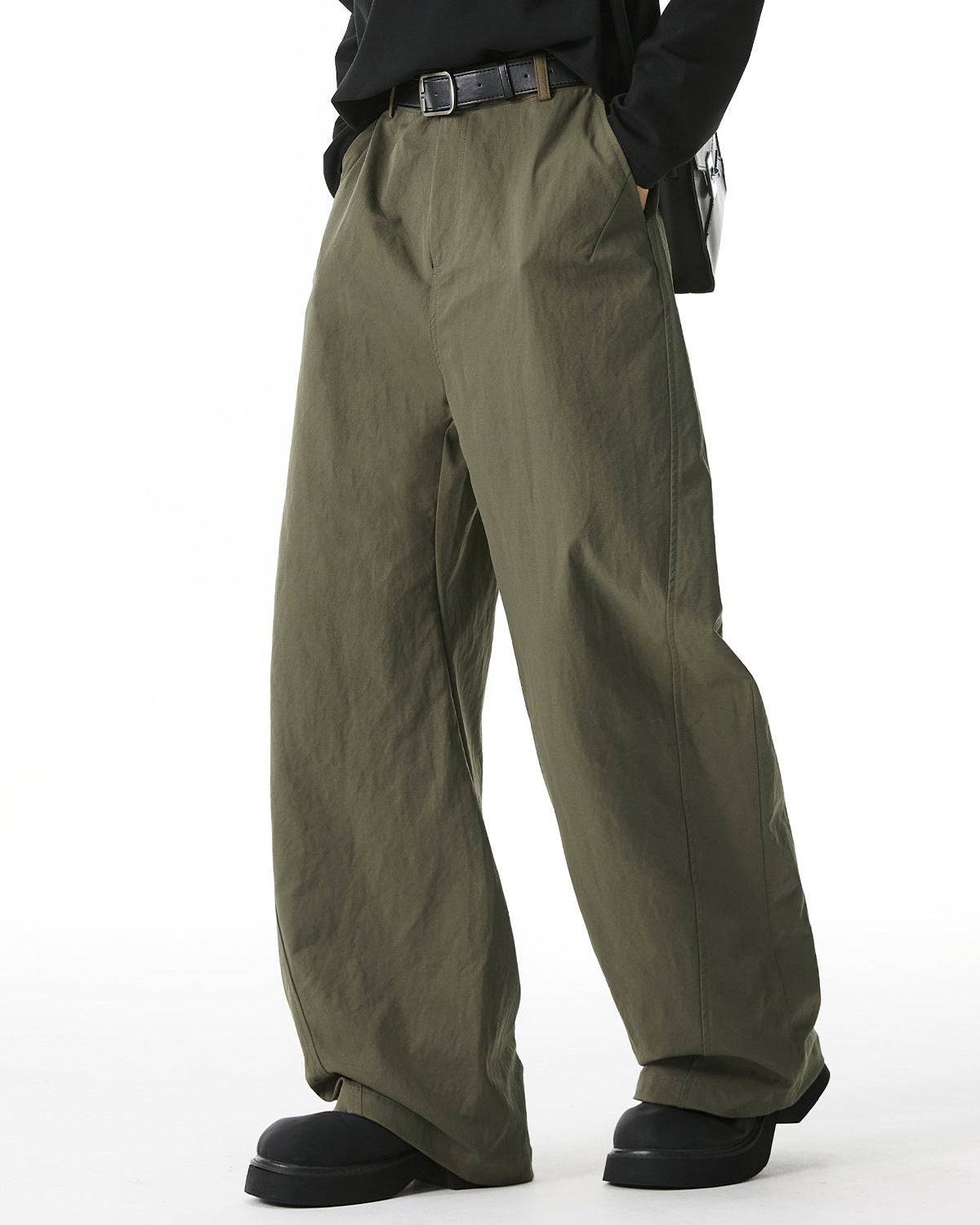 The Divide Pleat Panel Trousers