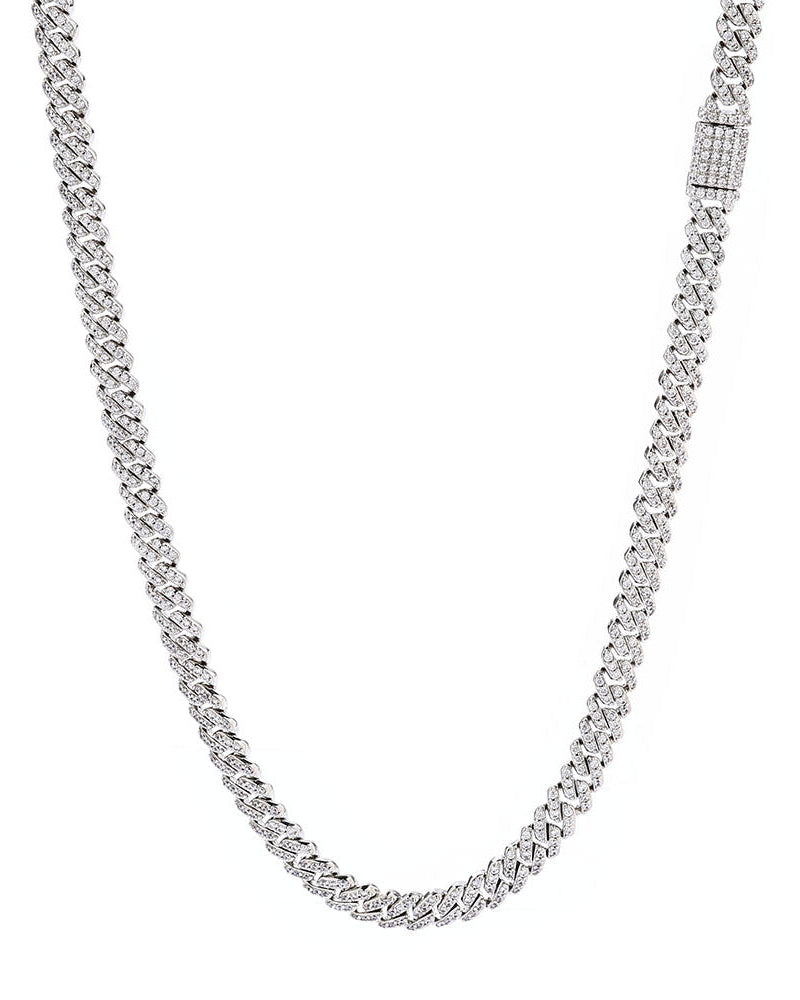 Imperial Diamond Cuban Chain Necklace