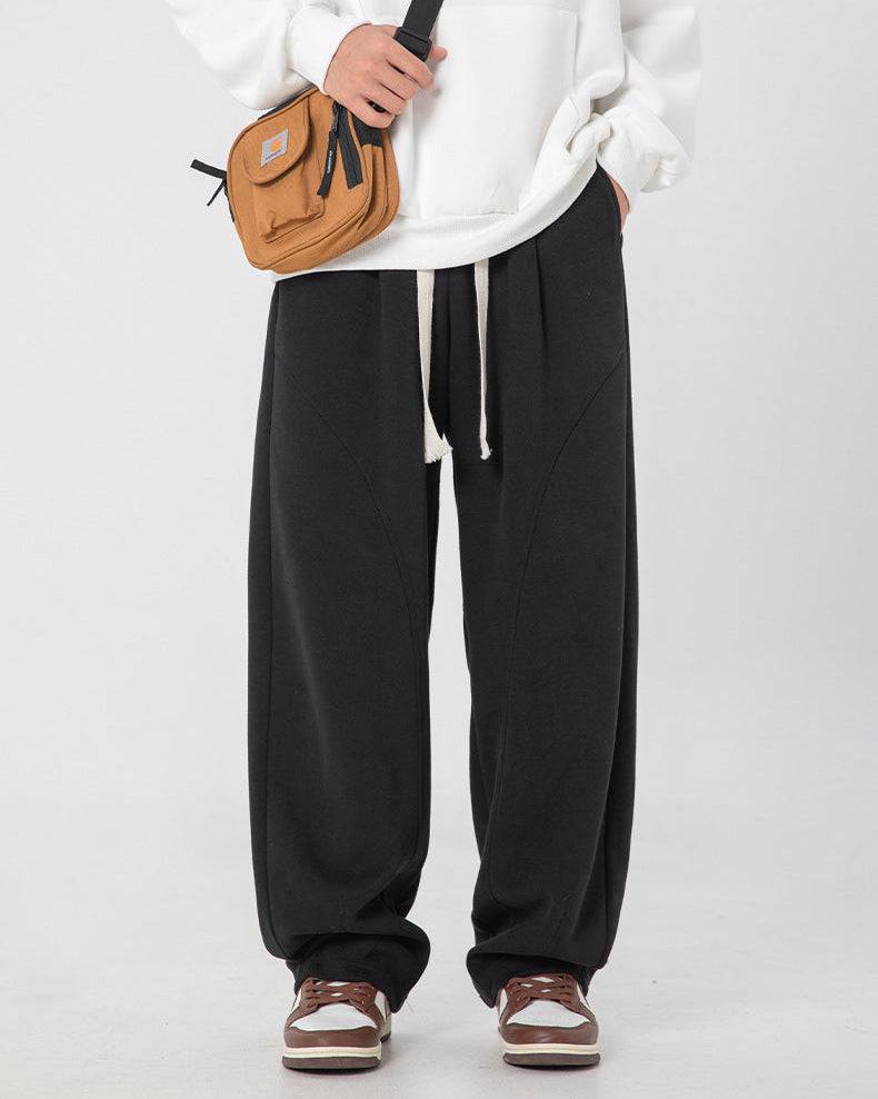 The Split Silhouette Raw Jogger Pants