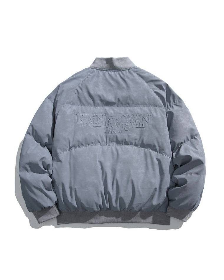 The Aurora Leather-Trim Down Jacket