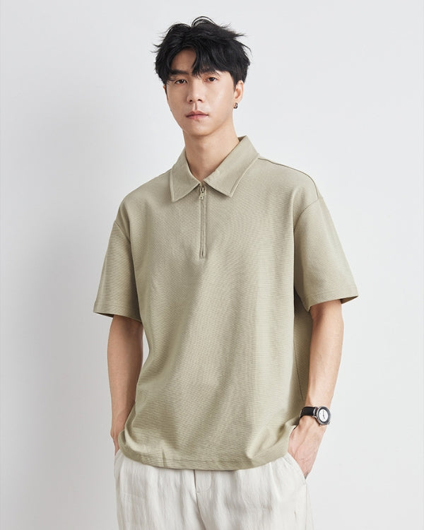 Essential Zip Polo