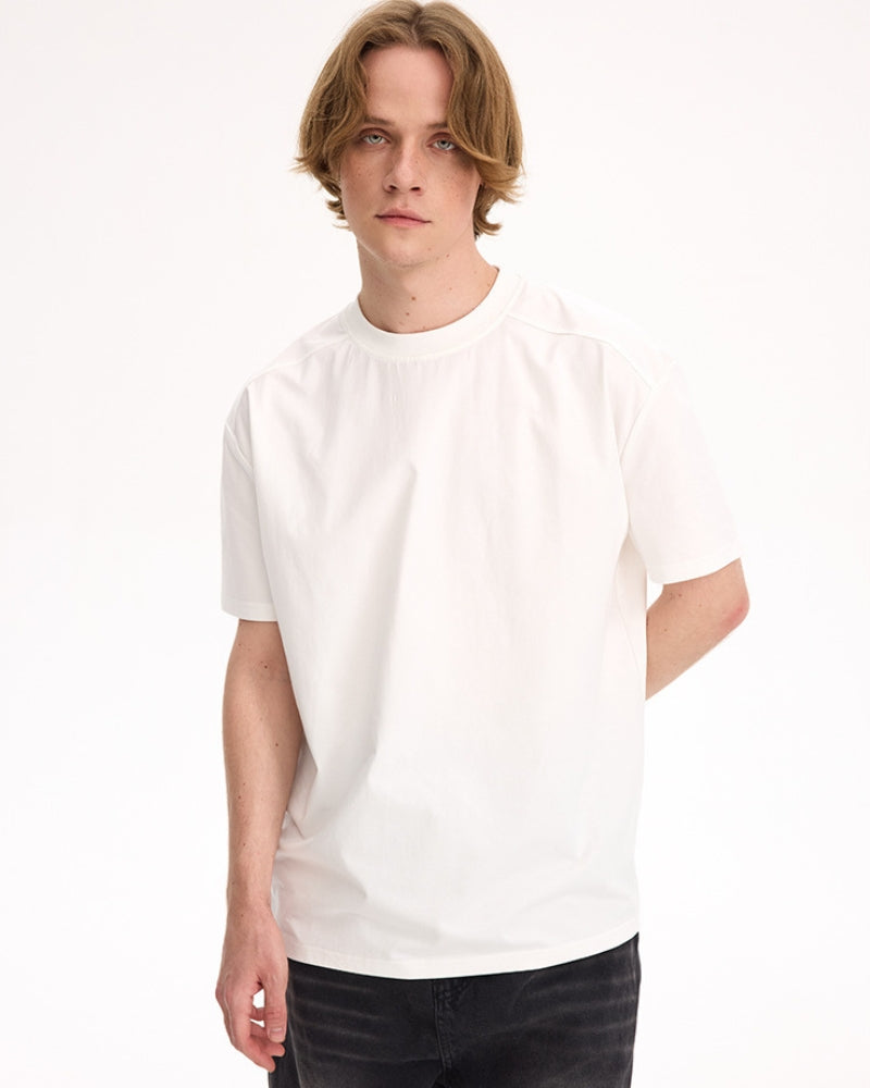 Supima Cotton T-Shirt mit Rundhalsausschnitt