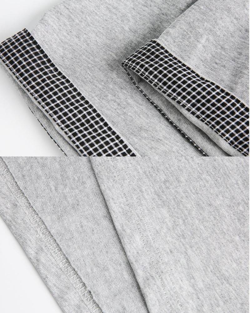 Double Contrast Collar Polo Shirt