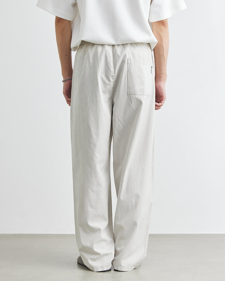 Tencel Thin Loose Drawstrings Jogger-Hose