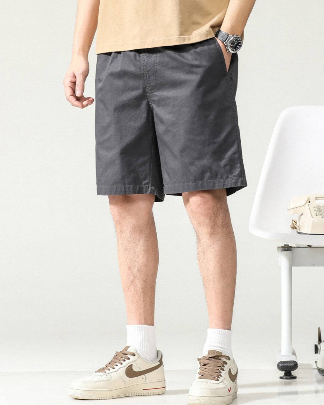 Urban Casual Shorts - Grey