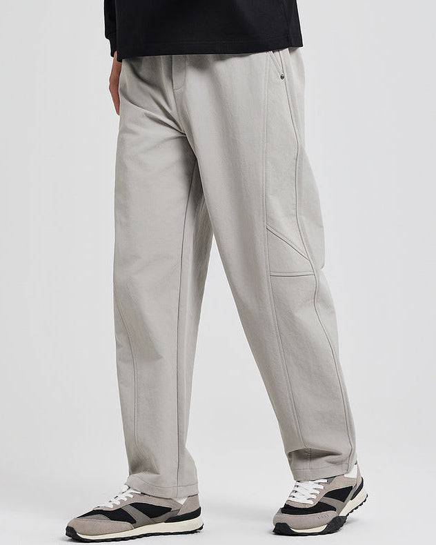 The Beckett Elastic Straight Pants