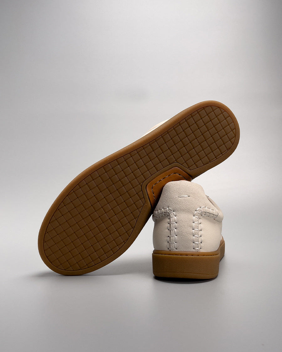 The EliteCraft German Trainer Leather Sneakers