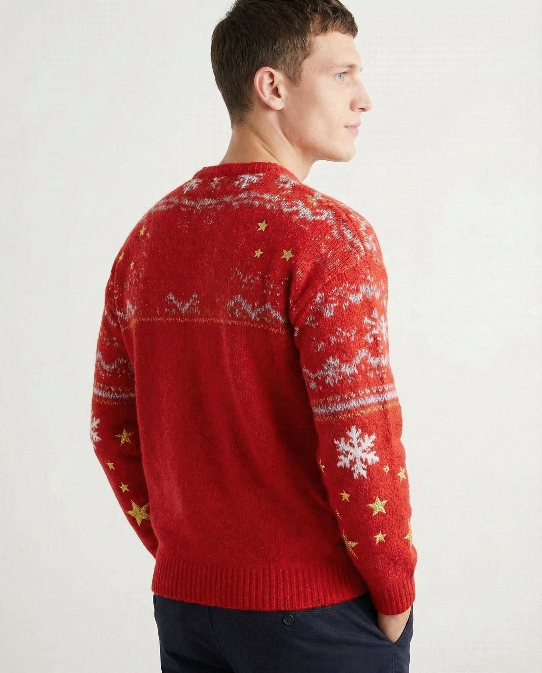 Time For Cookies Embroided Crewneck Sweater