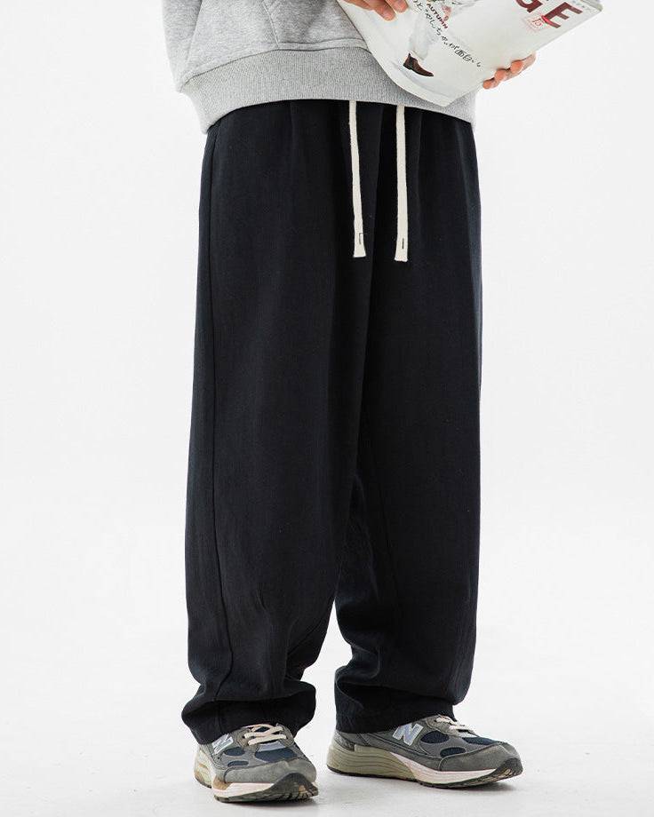 The Drift Pleated Cotton Trousers