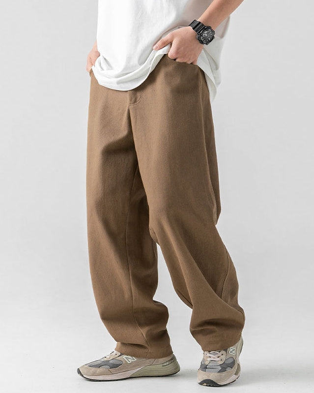 The Sandwash Ease Cotton Trousers