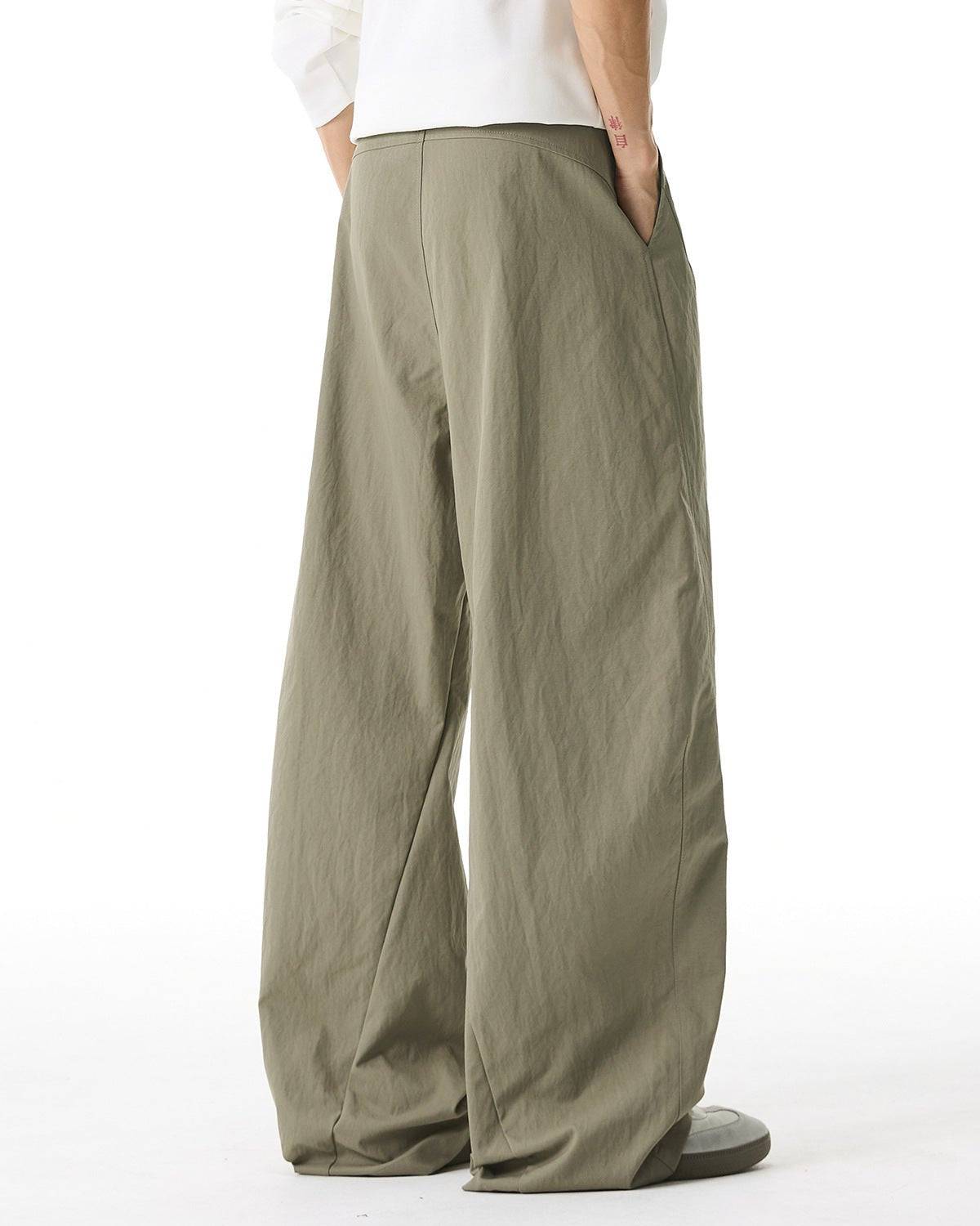 The Divide Pleat Panel Trousers