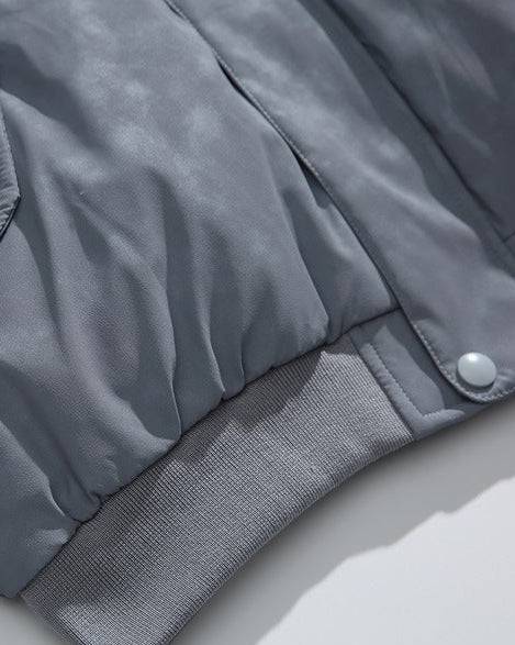 The Aurora Leather-Trim Down Jacket