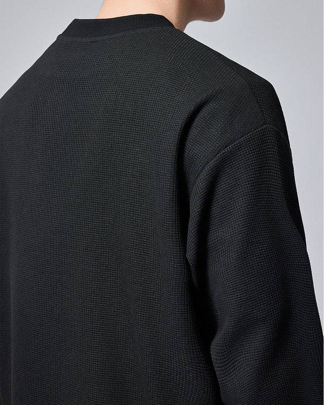 The Momeike “Urban Waffle” Crewneck Sweater