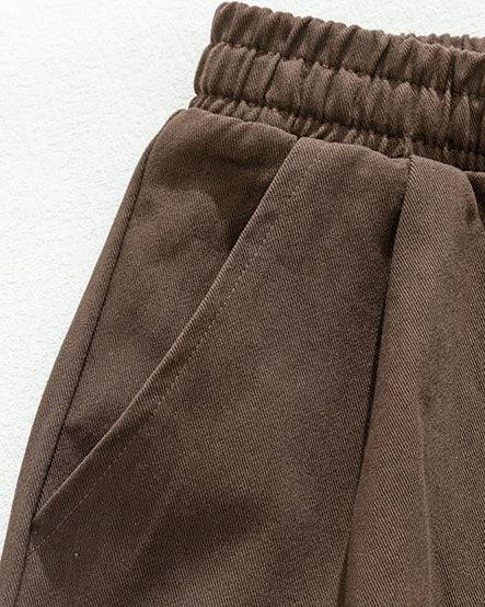 The Drift Pleated Cotton Trousers