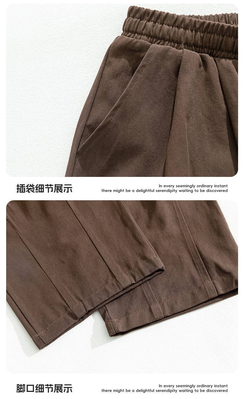 The Drift Pleated Cotton Trousers