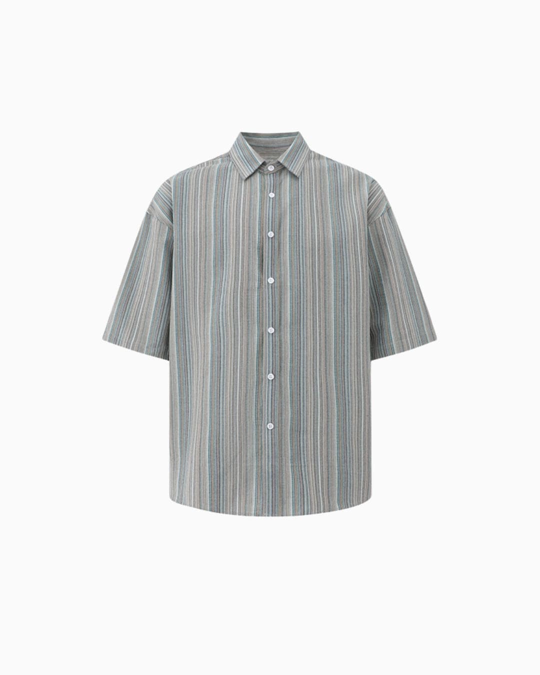 Coastal Stripe Short-Sleeve Shirt