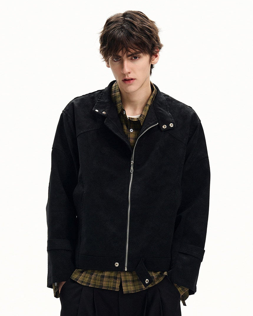 Lightweight Textured Cotton Jacket