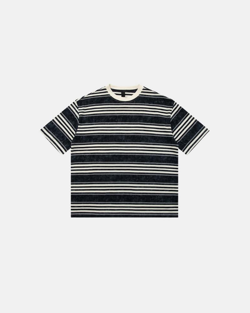 Classic Striped Crewneck T‑Shirt
