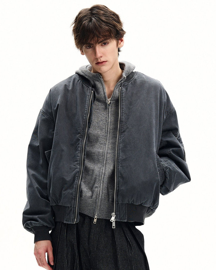 Thickened Warm Refined Zip Jacket