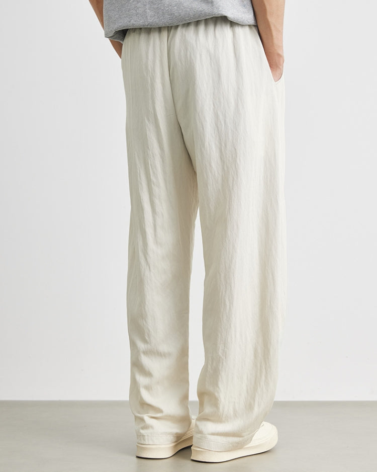 Baggy Leinen Atmungsaktive Komfort-Hose