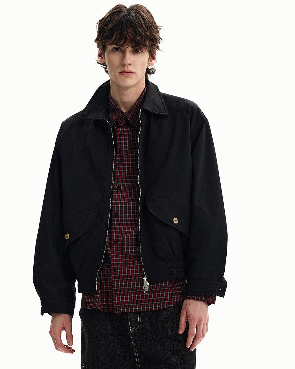 Zip Front Minimalist Jacket