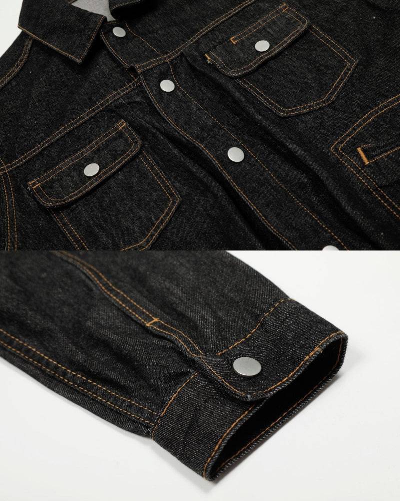 Heritage Black Denim Jacket
